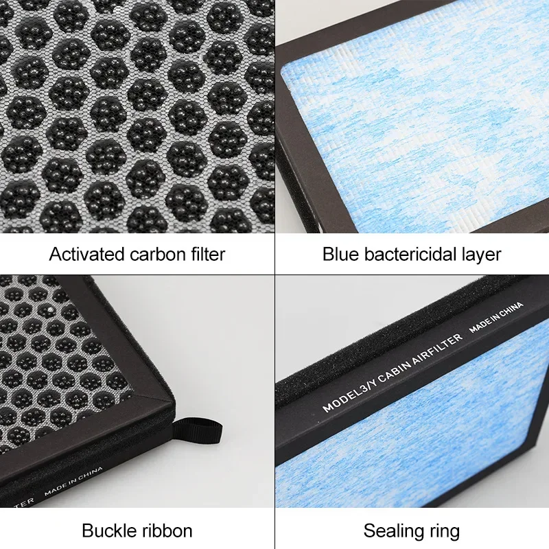 Filter Replacement N95 - テスラモデル 3 Y ジュニパー 2026 HEPA