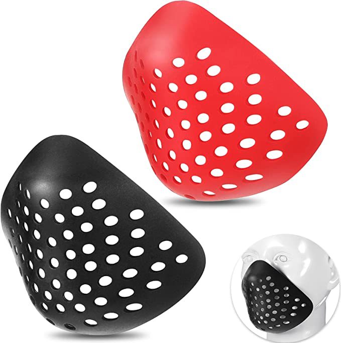 Silicone Mask Bracket - ハーフフェイスブラケットシリコンマスクコスプレアウトドアサイクリングハイキングハンティングバラクラバシェル保護カバー口マスクプロップ