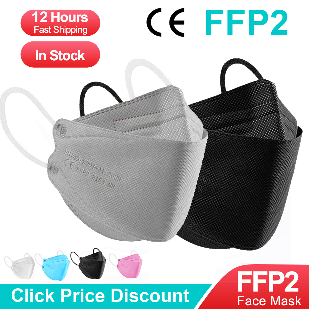 Disposable Surgical Mask - fpp2 CE 保護マスク防塵マスク口マスカリラ 4 層マスクffp2 フェイスマスク