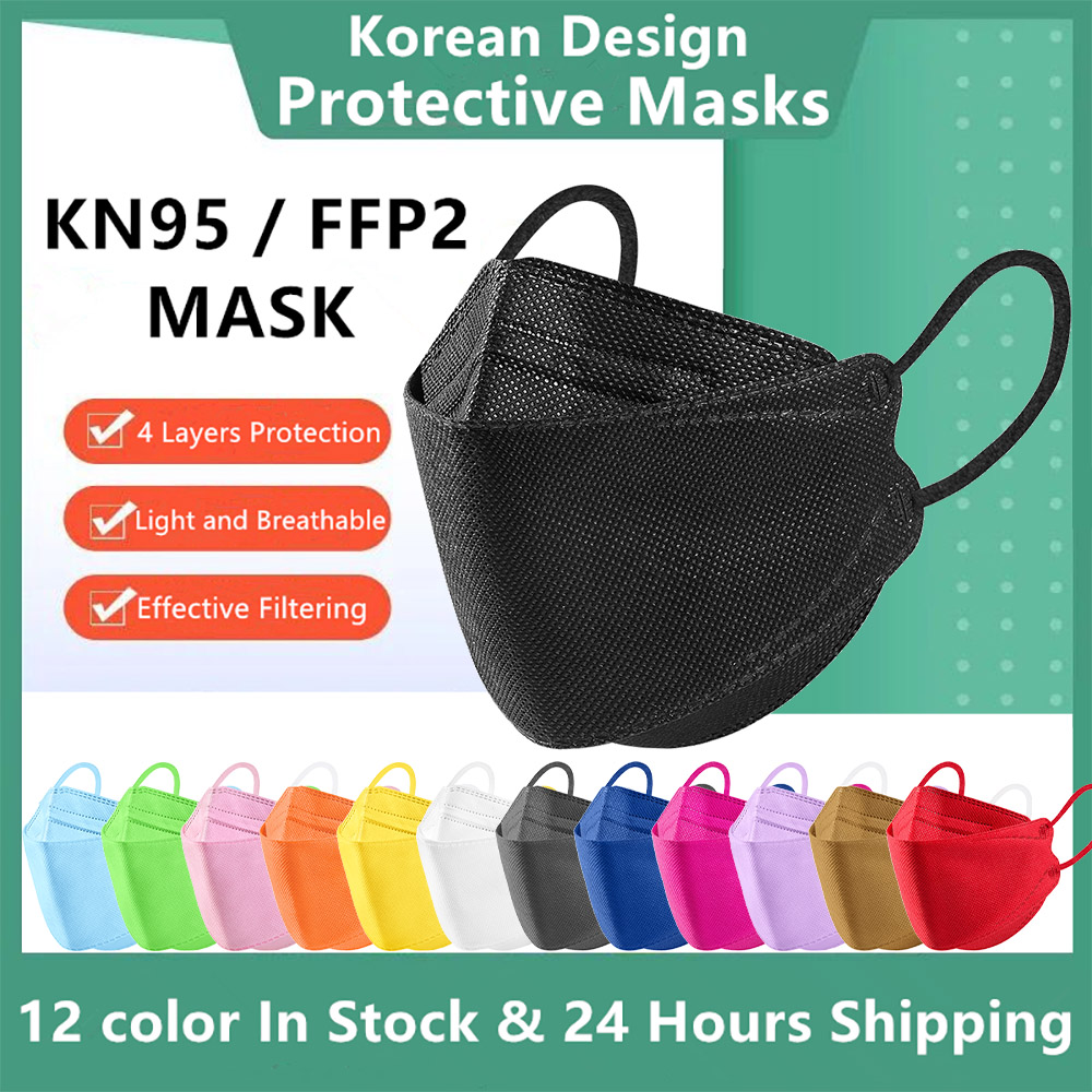 Disposable Surgical Mask - 10-100個入り マスク FFP2 フェイスマスク CE認証済み FPP2