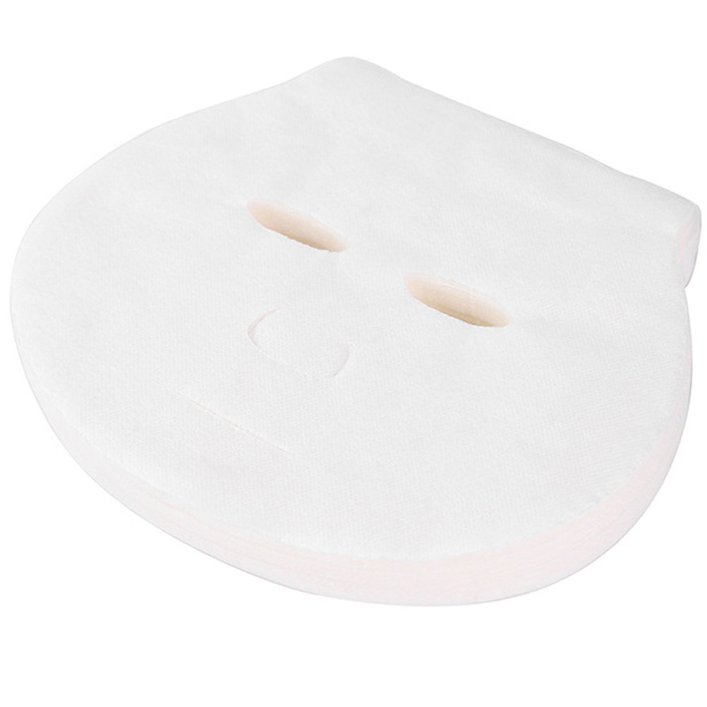 Kids Face Mask - 100枚入り キッズフェイスマスクシート 低刺激性不織布使い捨てシートマスク 毎日のフェイシャルケア用 保湿スムーススキンマスク