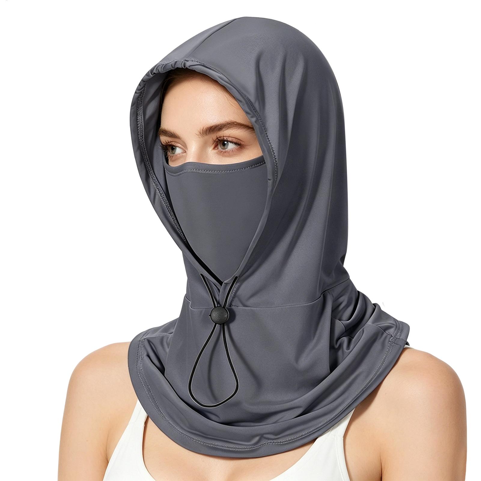 Kids Face Mask - UVカット冷却バラクラバ通気性アイスシルクフルフェイスマスクアイスシルク抗UVサイクリングフルフェイスキャップライディングヘッドギアマスク