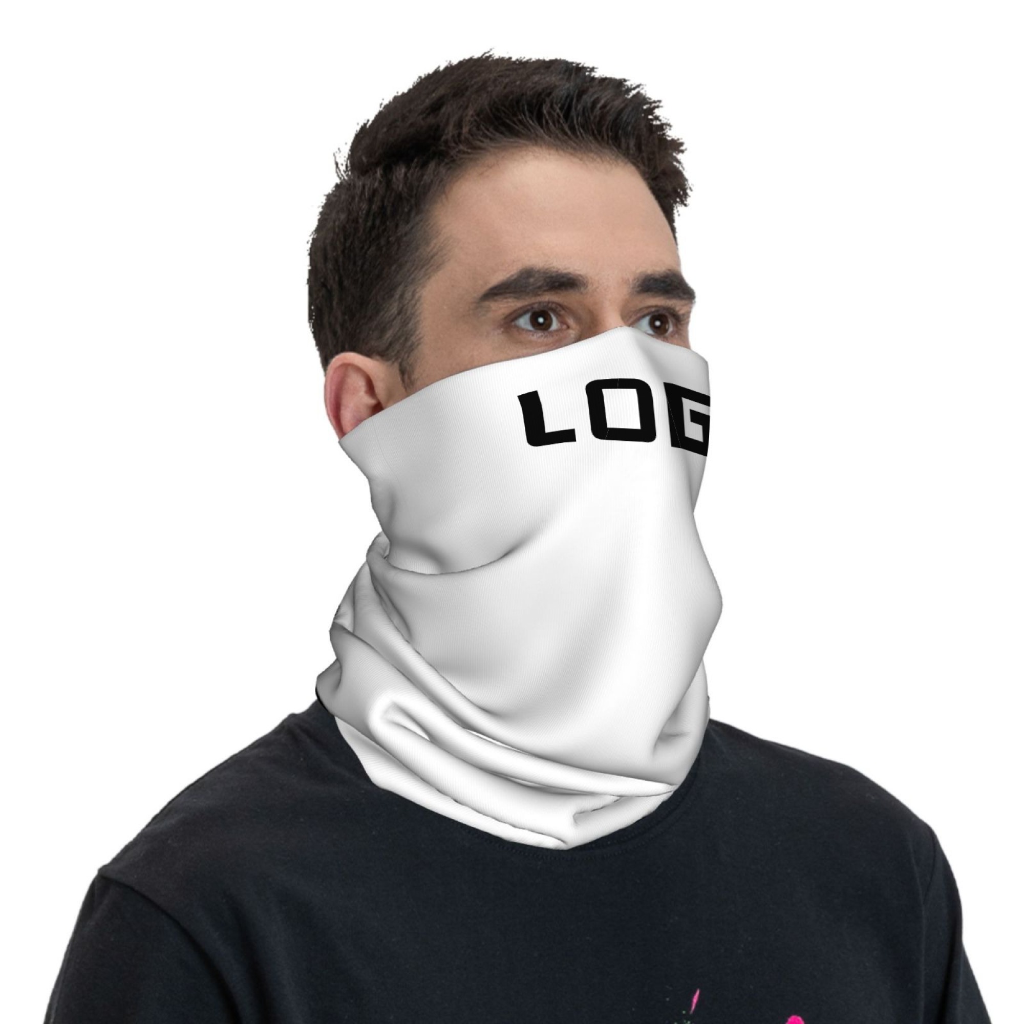 カスタム写真ロゴシームレスネックゲイターメンズスポーツバンダ - Neck Gaiter Face Cover のレビューと価格