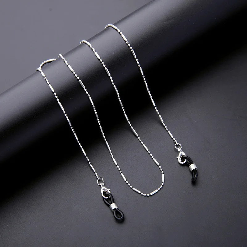 ファッションサングラスチェーン女性男性クラシックメタルフェイ - Mask Chain Holder のレビューと価格