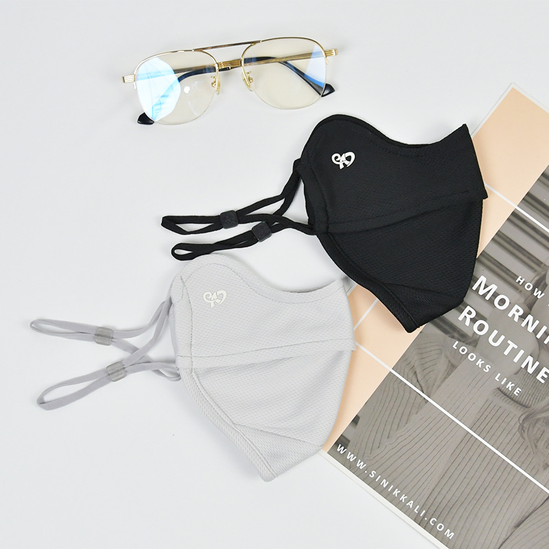 春夏用バードアイクロスフェイスマスク、紫外線防止フェイスマス - Cloth Face Mask Washable のレビューと価格