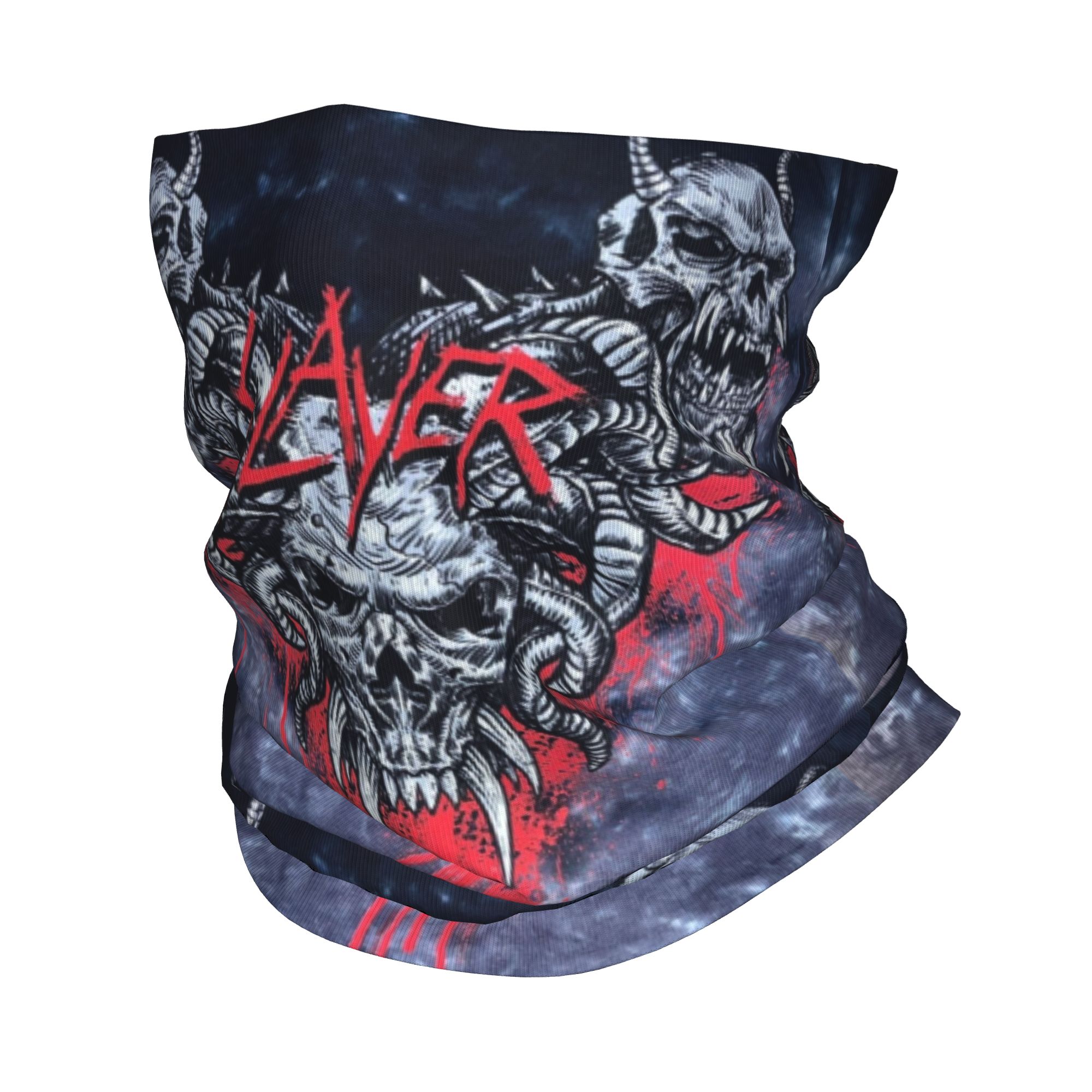 カスタムヘビーメタルロック スレイヤーズ バンダナ ネックウ - Neck Gaiter Face Cover のレビューと価格