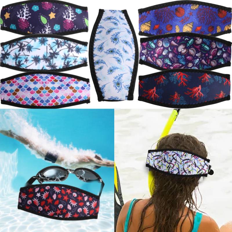 ダイビングストラップカバーマスクストラップシュノーケルヘッド - Mask Lanyard Adjustable のレビューと価格
