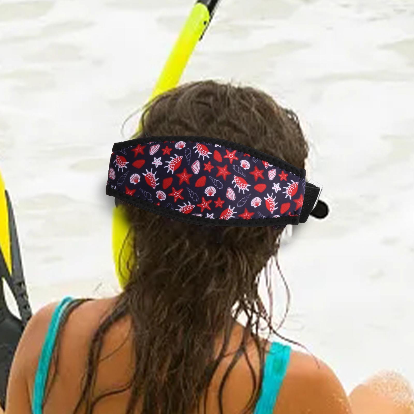 ダイビングストラップカバーマスクストラップシュノーケルヘッド - Mask Lanyard Adjustable のレビューと価格