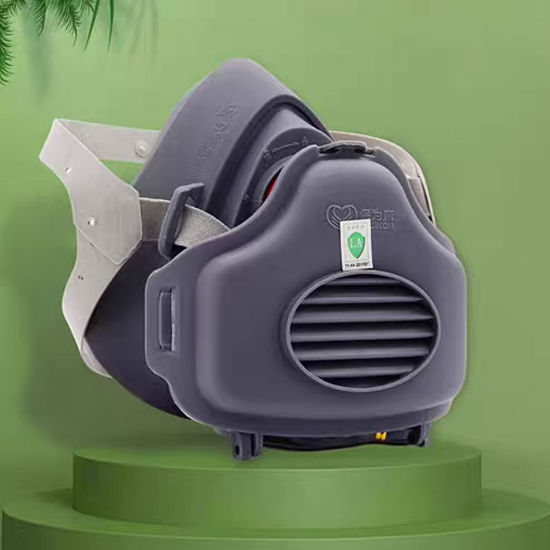 防塵マスク作業安全ゴムマスク綿フィルターハーフフェイス防塵マ - Respirator Half Face のレビューと価格