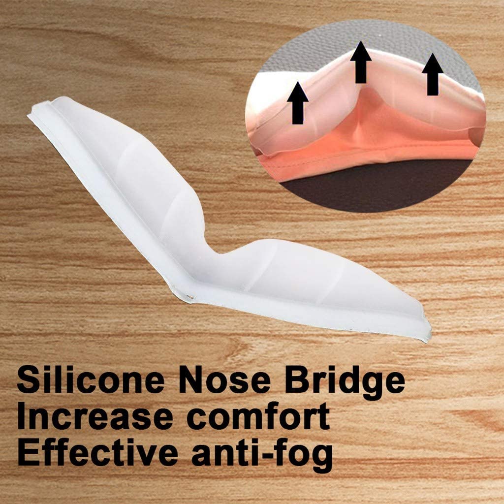 3Dマスクホルダークリップ、ノーズブリッジ、シリコンブラケッ - Silicone Mask Bracket のレビューと価格