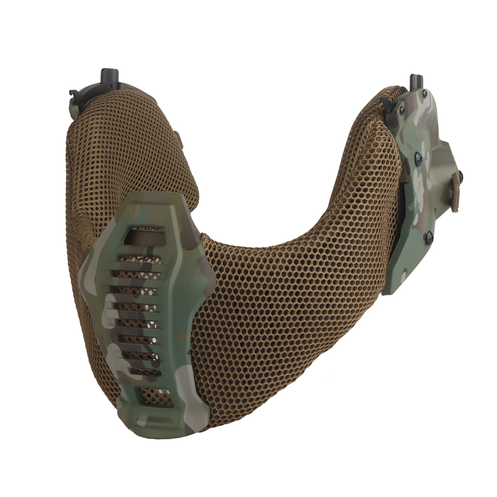 戦術的な 3.0 ウェンディヘルメットハーフフェイスマスクヘ - Respirator Half Face のレビューと価格