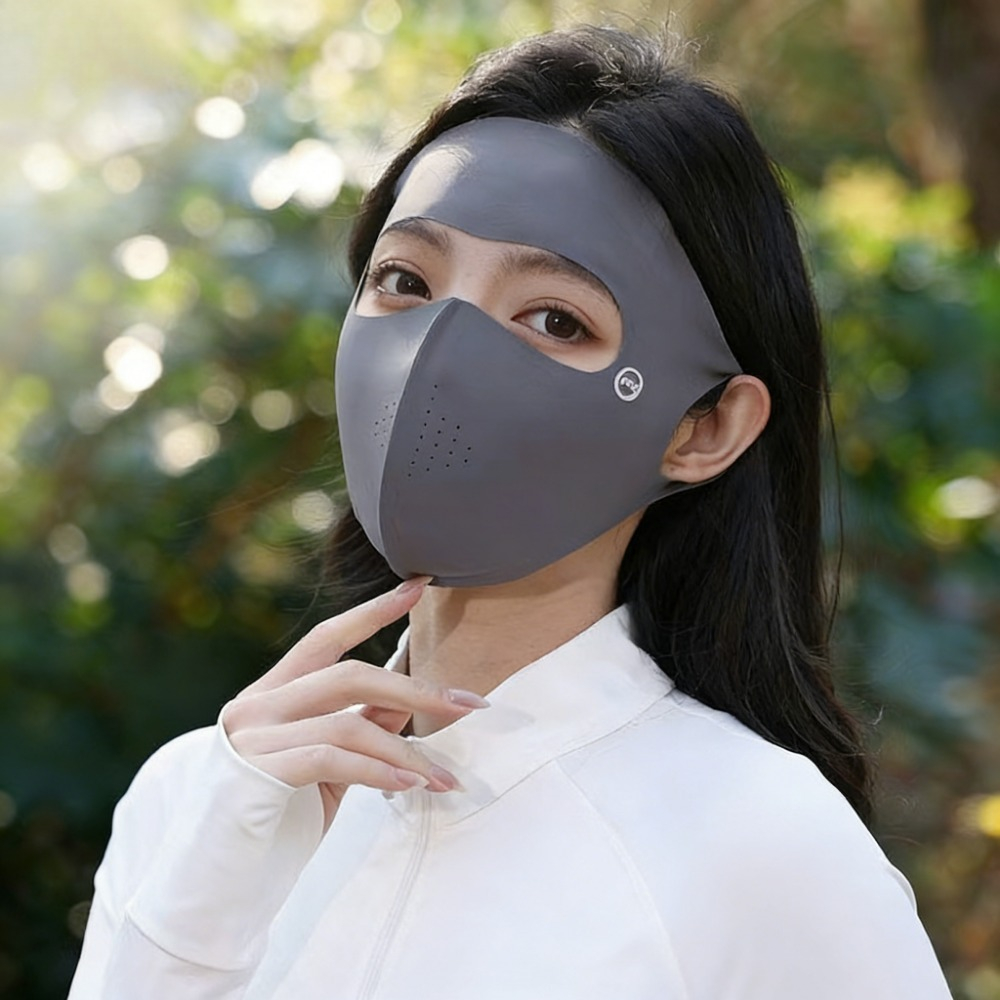 アイスシルク UV保護フェイスカバー 通気性のある再利用可能 - Sports Mask Breathable のレビューと価格