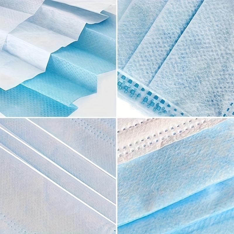 200枚入り 厚手の青い使い捨て保護マスク - 3層構造で通 - Disposable Mask Blue のレビューと価格