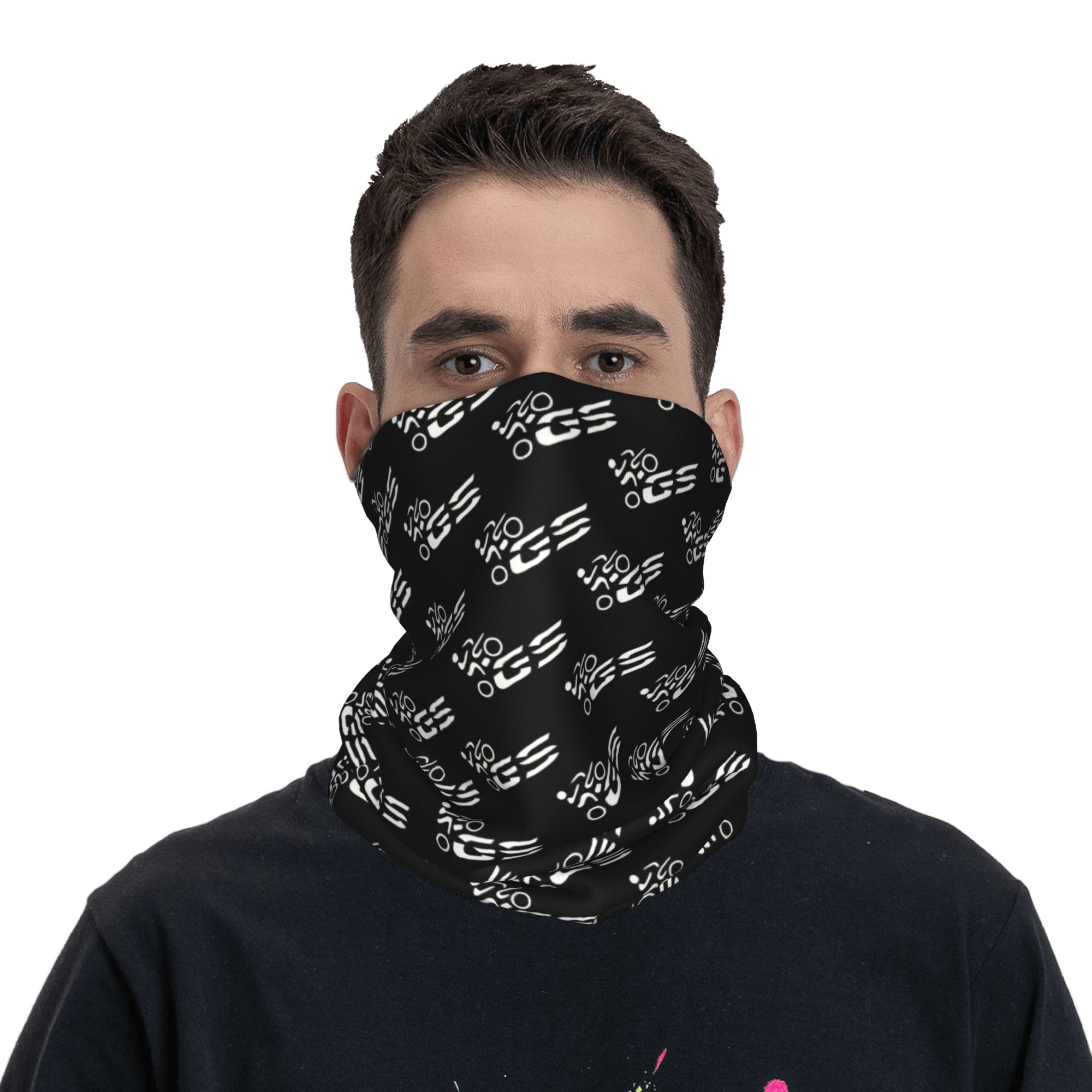カスタムGSモトバンダナネックウォーマー男女兼用冬用スキーハ - Neck Gaiter Face Cover のレビューと価格