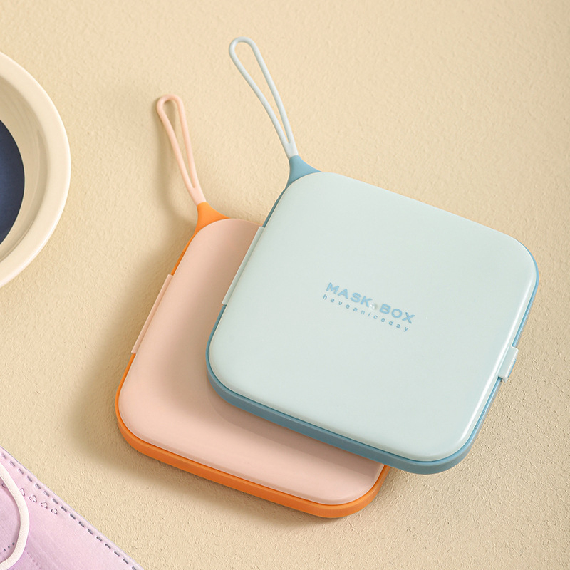 再利用可能な防塵マスク,1ピース,マウスマスク用収納バッグ - Face Mask Storage Box のレビューと価格