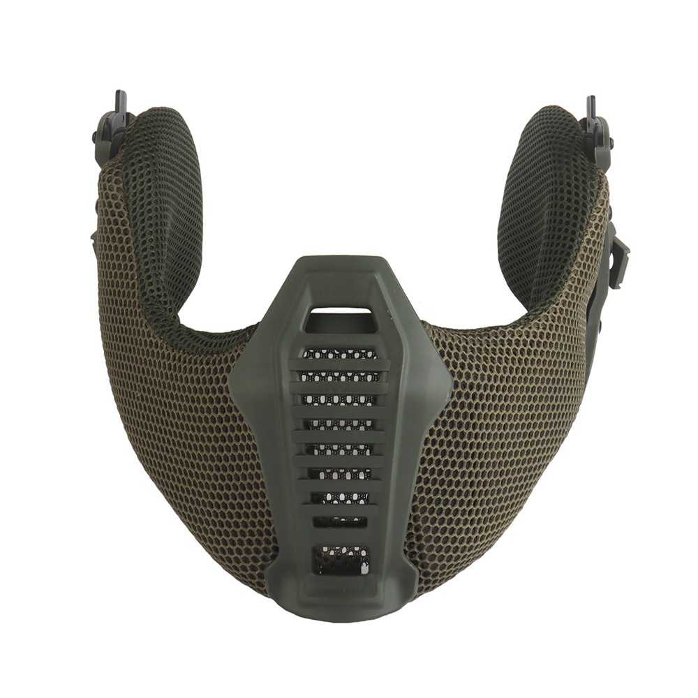 タクティカルチームウェンディ 3.0 ヘルメットマウスガード - Respirator Half Face のレビューと価格