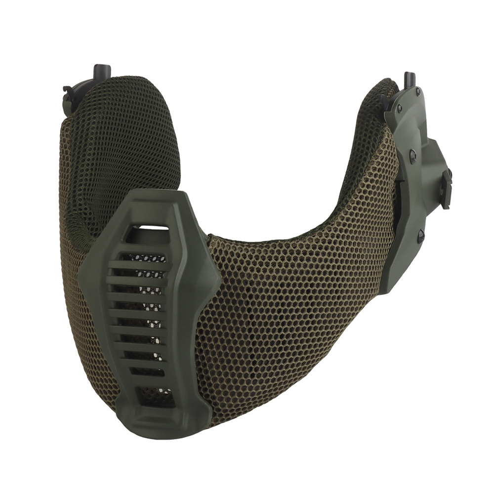 タクティカルチームウェンディ 3.0 ヘルメットマウスガード - Respirator Half Face のレビューと価格