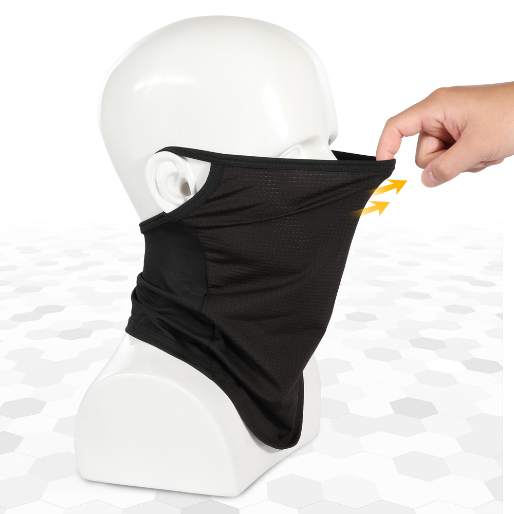 1/2 個アイスシルクフェイスマスク通気性サイクリングバイザ - Sports Mask Breathable のレビューと価格