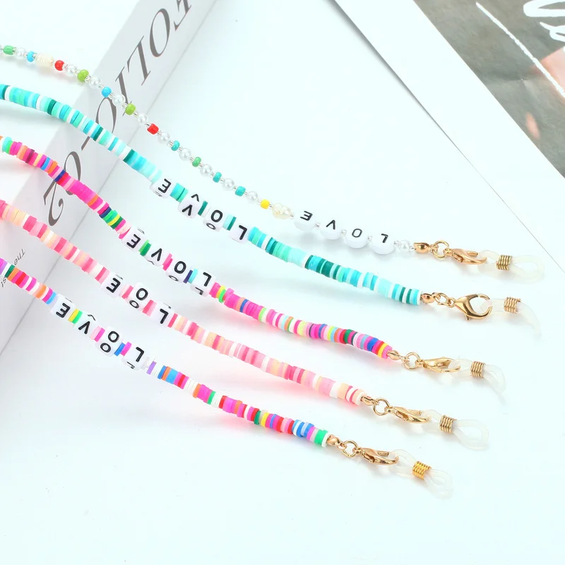 女性用時計ストラップ,調節可能なネックチェーン付きのトレンデ - Mask Chain Holder のレビューと価格