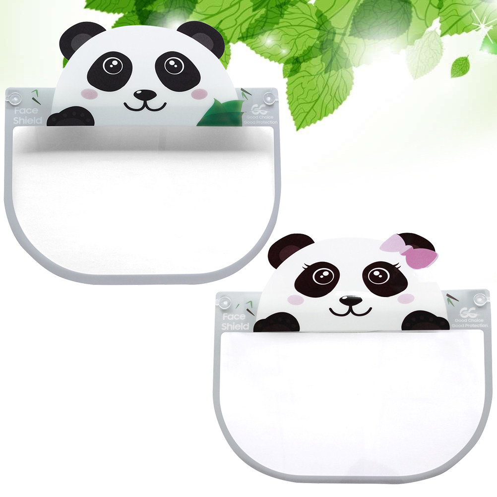 2個入り子供用保護フェイスガード、漫画デザインのマスク、飛沫 - Kids Face Mask のレビューと価格