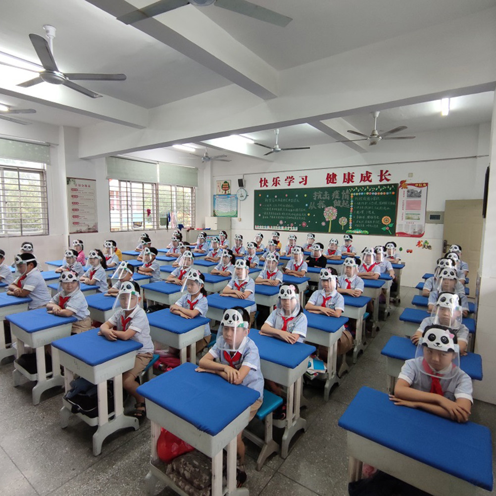 2個入り子供用保護フェイスガード、漫画デザインのマスク、飛沫 - Kids Face Mask のレビューと価格