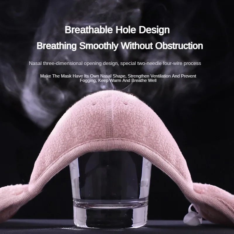 冬暖かいフェイスマスク防寒通気性イヤーマフ防風3Dポーラーフ - Respirator Half Face のレビューと価格