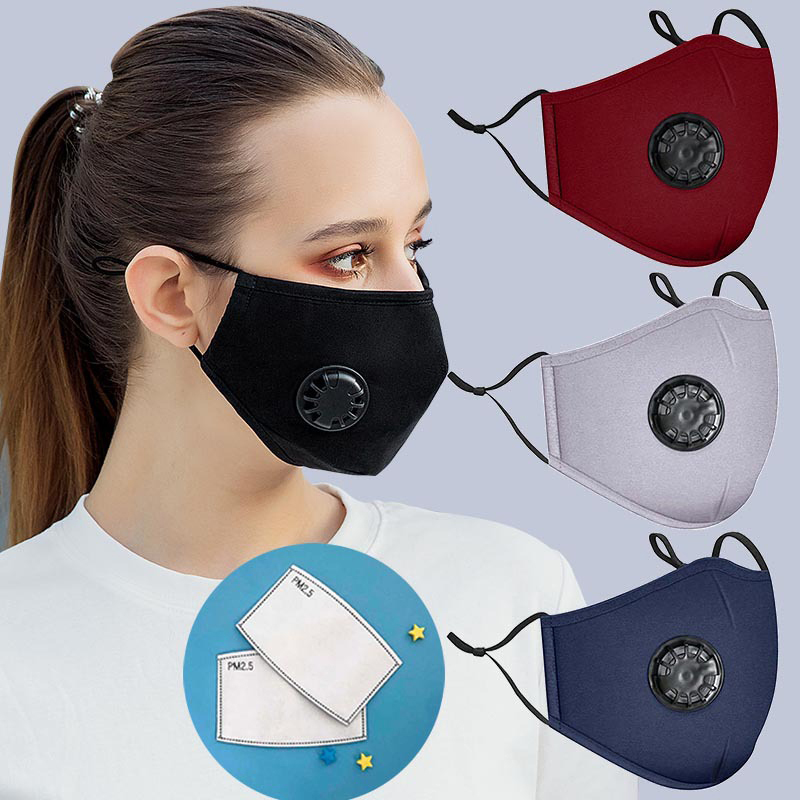 汚染防止 PM2.5 防塵マスク 洗って再利用可能 プラグイ - Cloth Face Mask Washable のレビューと価格