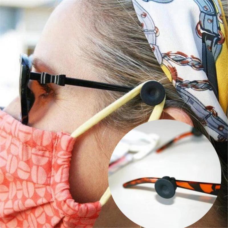 2セット調整可能なシリコン製イヤーセーバーマスクフック、メガ - Mask Ear Saver Strap のレビューと価格